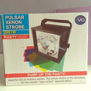 Pulsar xenon strobe party light